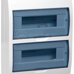 Iek krepta 3 Корпус пластиковый ЩРН П 24 ip40 белый откр.монтаж mkp12 n 24 40 10