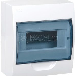 Iek krepta 3 Корпус пластиковый ЩРН П 8 ip41 белый откр.монтаж mkp12 n 08 40 20