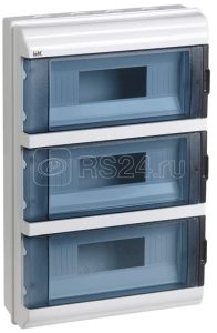 Iek krepta 5 Корпус пластиковый КМПн 36 ip55 белый откр.монтаж mkp72 n3 36 55