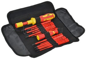 Arma2l 5 Отвертка динамометрическая с жалами slim 14шт iek a2l5 ns50 t2 14