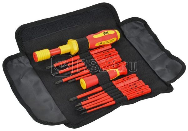 Arma2l 5 Отвертка динамометрическая с жалами slim 14шт iek a2l5 ns50 t2 14