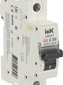 Iek armat Автоматический выключатель m06n 1p c 50А ar m06n 1 c050