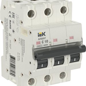 Iek armat Автоматический выключатель m06n 3p c 10А ar m06n 3 c010