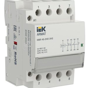 Iek armat Контактор модульный kmr 40А 230В ac 2НО 2НЗ ar kmr10 040 22 230