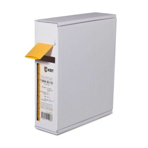 Трубка термоусадочная Т box 20/10 желт (10м) (КВТ)