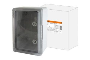 Бокс пластиковый ЩМП 0 10, прозр. крышка, abs, ip65, от 45 до +75 °С, навесной, (500x350x220) tdm