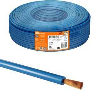 Провод ПуГВнг(А) ls 1х2,5 ГОСТ (100м), синий tdm