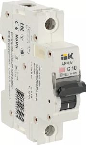 Iek armat Автоматический выключатель m06n 1p c 10А ar m06n 1 c010