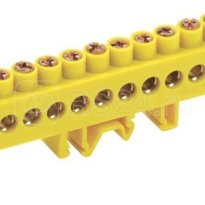 Iek Шина pe земля в комб din изолСтойка ШНИ 8х12 12 КС Ж ynn10 812 12dp k05