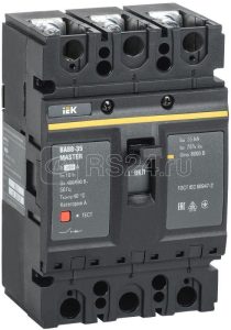 Iek karat master Автоматический выключатель ВА88 35 3Р 160А 35кА sva30 3 0160 02
