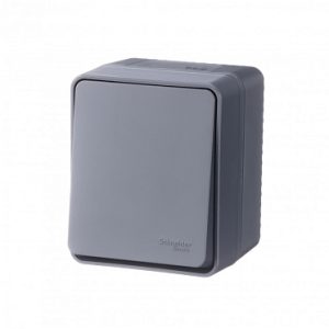 Atn544011 1 кл. выключатель 10 АХ, ip54, антрацит