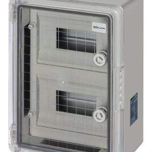 Бокс ЩРН П 16 модулей, прозр. крышка, abs, ip65, от 45 до +75 °С, навесной, (250х350х150) tdm