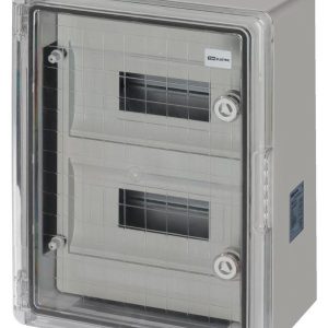 Бокс ЩРН П 24 модуля, прозр. крышка, abs, ip65, от 45 до +75 °С, навесной, (300х400х170) tdm