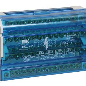 Iek Шины на din рейку в корпусе (кросс модуль) 3l+pen 4х15 ynd10 4 15 125