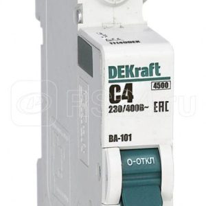 11149dek ВА101 1Р 004А c Авт. выкл. 4,5 кА