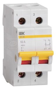 Iek karat Выключатель нагрузки (мини рубильник) ВН 32 2Р 63А mnv10 2 063