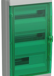 Iek tekfor Корпус пласт. КМПн 36 ip65 зелен. прозр. дверь tf5 kp72 n 36 65 k03 k06