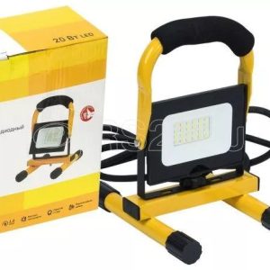 Iek Прожектор led СДО 06 20П переносной 6500К ip65 черный lpdo603 020 65 k02