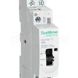 C9c32216 city9 set Контактор 2p 2НО 16a ac 230В 230В