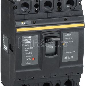 Выключатель автоматический 3п 800А 35кА ВА88 40 master iek sva50 3 0800 02