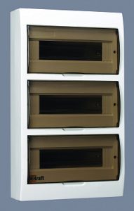 Dekraft Корпус пластиковый навесной 36 мод. ip41 ЩРН П 36 31014dek