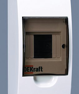 Dekraft Корпус пластиковый навесной 4 мод. ip41 ЩРН П 4 31008dek