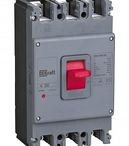 Dekraft Силовой автоматический выключатель 3p 500А 35кА ВА 305 22763dek