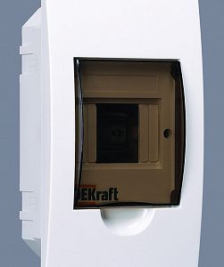 Dekraft Корпус пластиковый встраиваемый 4 мод. ip41 ЩРВ П 4 31001dek