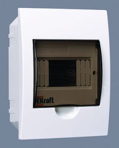 Dekraft Корпус пластиковый встраиваемый 6 мод. ip41 ЩРВ П 6 31002dek