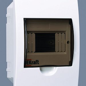Dekraft Корпус пластиковый встраиваемый 6 мод. ip41 ЩРВ П 6 31002dek