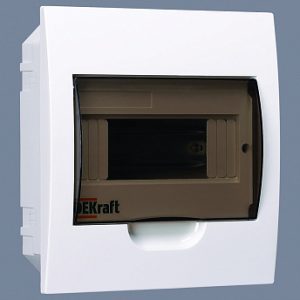 Dekraft Корпус пластиковый встраиваемый 8 мод. ip41 ЩРВ П 8 31003dek