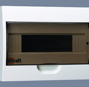 Dekraft Корпус пластиковый навесной 12 мод. ip41 ЩРН П 12 31011dek