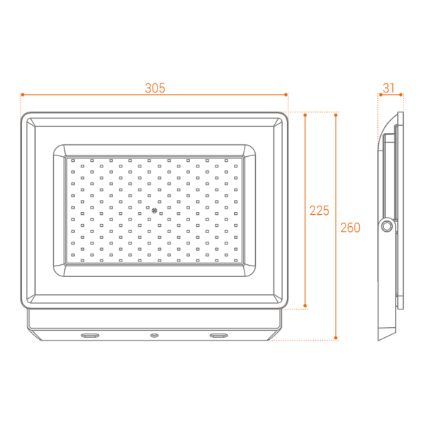 Светодиодный прожектор wolta wfl 150w/06 150Вт 5700К ip65 13500лм серый