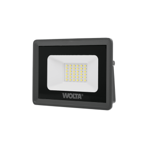 Светодиодный прожектор wolta wfl 30w/06 30Вт 5700К ip65 2700лм серый