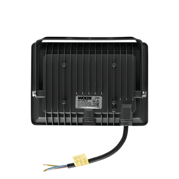 Светодиодный прожектор wolta wfl 50w/06 50Вт 5700К ip65 4500лм серый