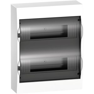 Systeme electric easy 9 Корпус навесной с прозрачной дверью 2ряд/24мод, ip40, ik07, 63А, 2 клеммы se