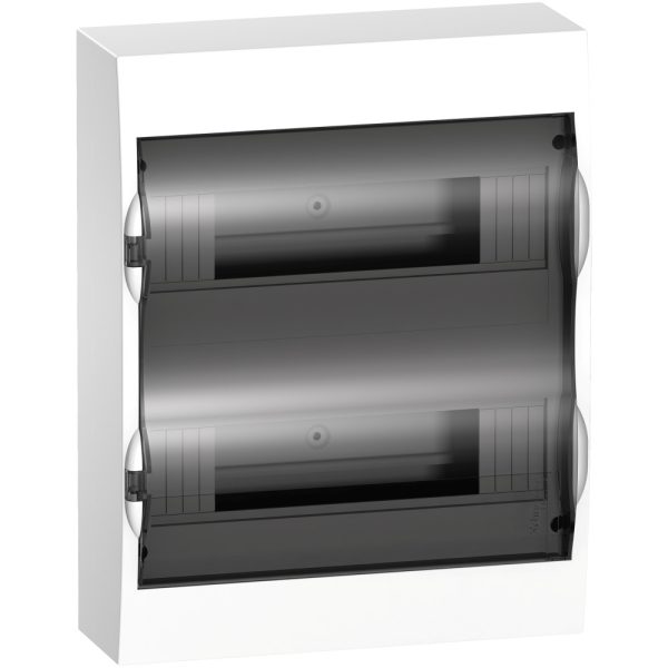 Systeme electric easy 9 Корпус навесной с прозрачной дверью 2ряд/24мод, ip40, ik07, 63А, 2 клеммы se