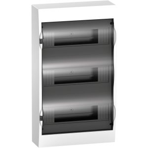 Systeme electric easy 9 Корпус навесной с прозрачной дверью 3ряд/36мод, ip40, ik07, 80А, 2 клеммы se