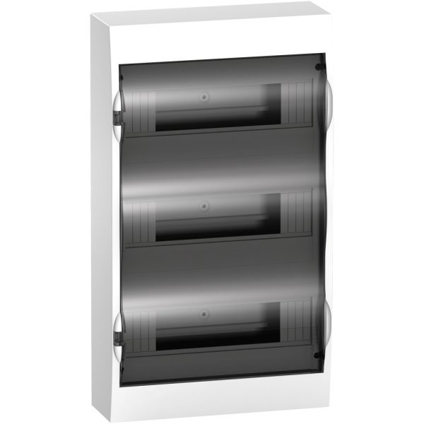 Systeme electric easy 9 Корпус навесной с прозрачной дверью 3ряд/36мод, ip40, ik07, 80А, 2 клеммы se