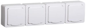 Iek germes plus РСб24 3 ГПБб роз 4м с з/к о/у ip54 (белый) ermp42 k01 16 54 ec
