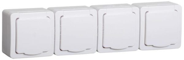 Iek germes plus РСб24 3 ГПБб роз 4м с з/к о/у ip54 (белый) ermp42 k01 16 54 ec