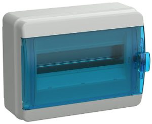 Iek tekfor Корпус пласт. КМПн 12 ip65 син. прозр. дверь tf5 kp72 n 12 65 k03 k07
