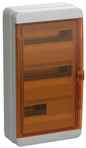 Iek tekfor Корпус пласт. КМПн 36 ip65 оранж. прозр. дверь tf5 kp72 n 36 65 k03 k09
