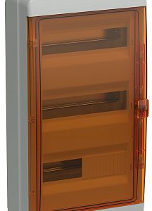 Iek tekfor Корпус пласт. КМПн 36 ip65 оранж. прозр. дверь tf5 kp72 n 36 65 k03 k09