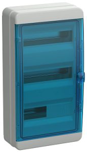 Iek tekfor Корпус пласт. КМПн 36 ip65 син. прозр. дверь tf5 kp72 n 36 65 k03 k07