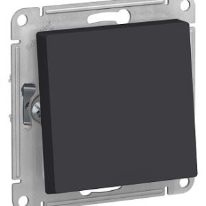 Atn441061 aqua 1 клавишный переключатель ip44, сх.6, 10АХ, механизм, карбон
