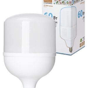 Лампа светодиодная t 60 Вт 230 В 6500 К–e27 (135x225 мм) НАРОДНАЯ