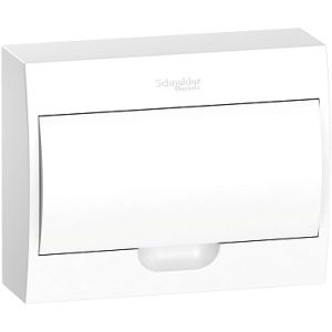 Systeme electric easy 9 Корпус навесной с белой дверью 1ряд/12мод, ip40, ik07, 63А, 2 клеммы se ez9e