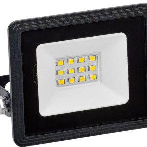 Iek Прожектор СДО 06 10 светодиодный черный ip65 4000k lpdo601 10 40 k02