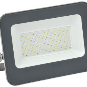 Iek Прожектор СДО 07 100 светодиодный серый ip65 lpdo701 100 k03